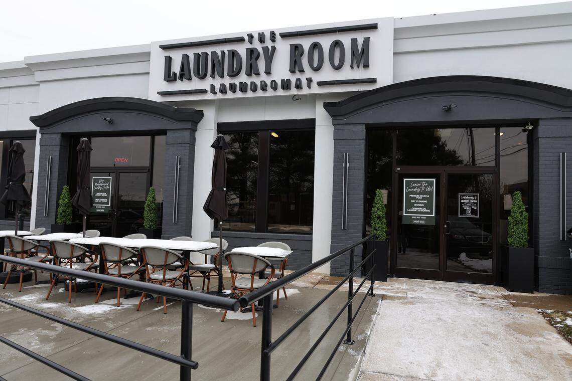 The Laundry Room laundry mat located at 100 Regency Point Path #130 on Dec. 16, 2025, in Lexington, Ky.