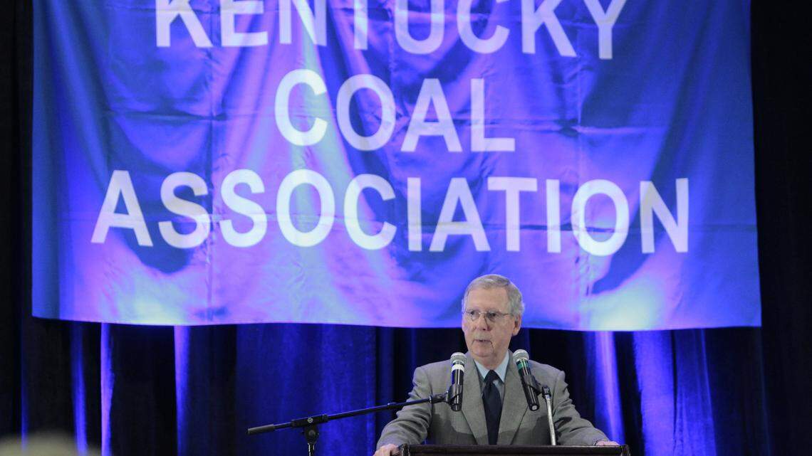 Sen. Mitch McConnell referred to a "war on coal" in a speech to the  Kentucky Coal Association on June 1. McConnell claimed the EPA wants to see the "coal industry driven out of business altogether."         