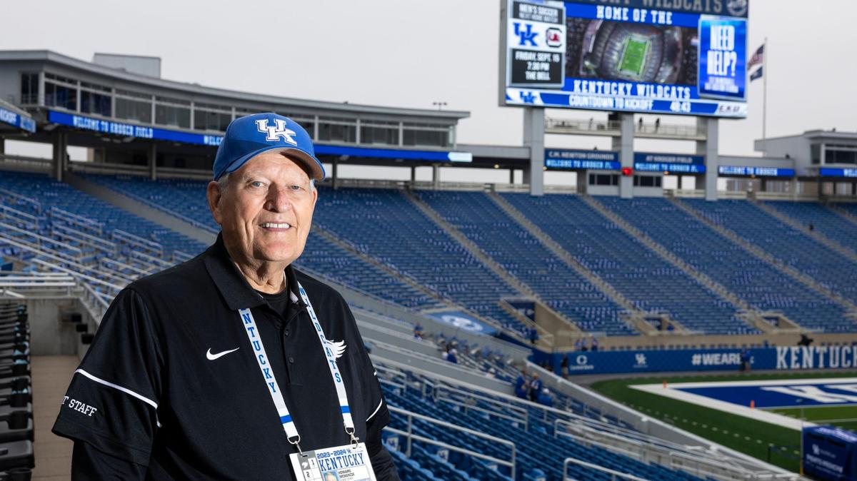 At age 88, Howard McKenzie still works at Kroger Field on every UK football game day