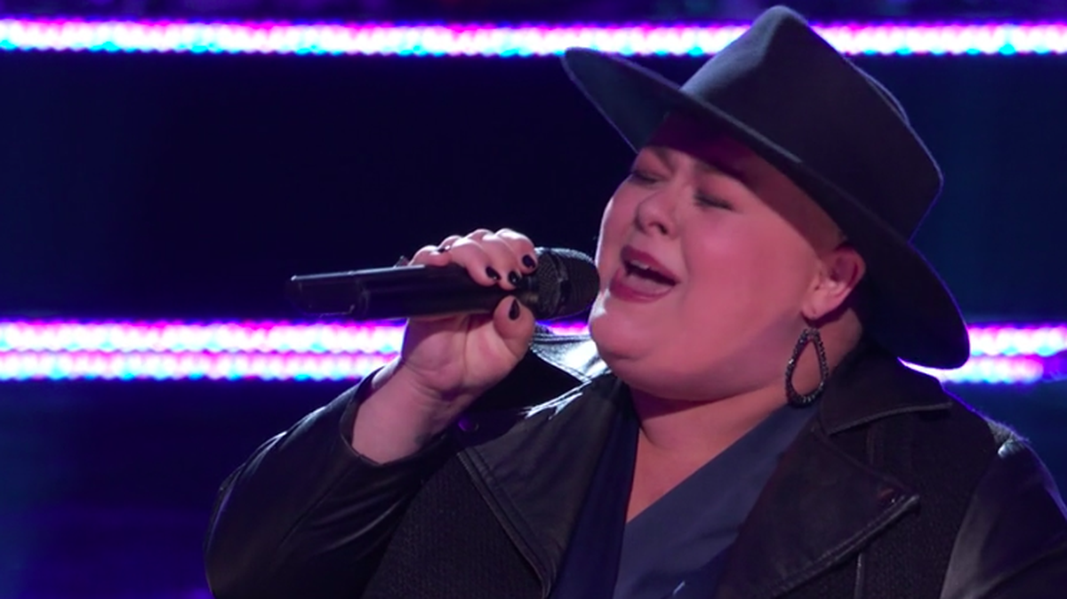 Kentucky native Holly Forbes sang “Superstar” during Monday’s knockout round episode of “The Voice.”