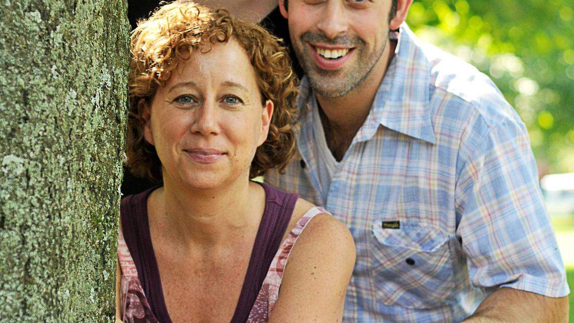 Ellie Clark, top, Evan Bergman and Sullivan Canaday White are the directors of Project SEE Theatre.