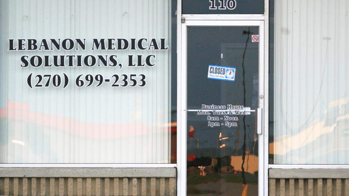 Lebanon Medical Solutions opened in a shopping center in Lebanon in August 2010. Officials said it was there for about three weeks before it closed abruptly just as they were to investigate neighbors' complaints. The doctor at that pain clinic had since begun working in Lexington.  