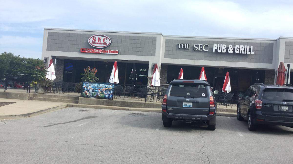 The owner of the SEC Pub & Grill is appealing the recommended suspension of three alcohol licenses following the 2017 vehicular deaths of two customers.