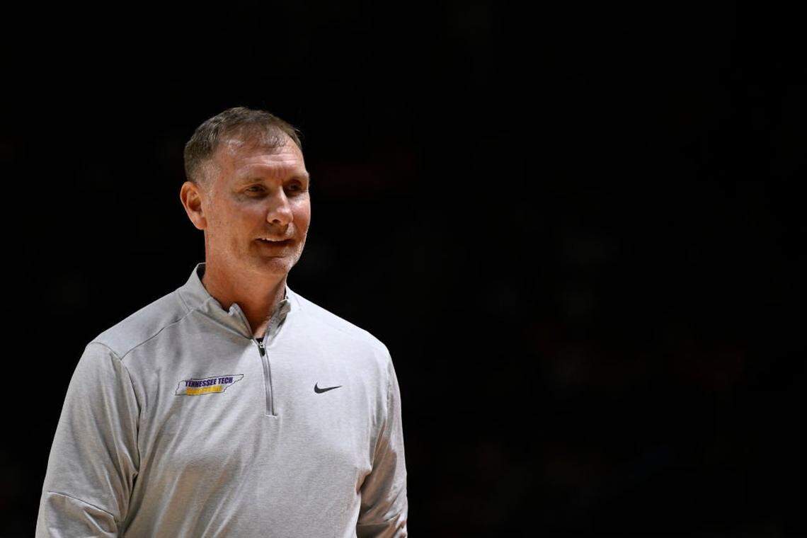 Tennessee Tech coach John Pelphrey will coach the Golden Eagles against Kentucky Wednesday night at Rupp Arena. Rupp is a venue in which the jersey of Pelphrey, a former UK forward, hangs in the rafters. “I’ve got a 41-year relationship with that place,” Pelphrey said. “So that will cross my mind too, just to think about how fortunate I am.”