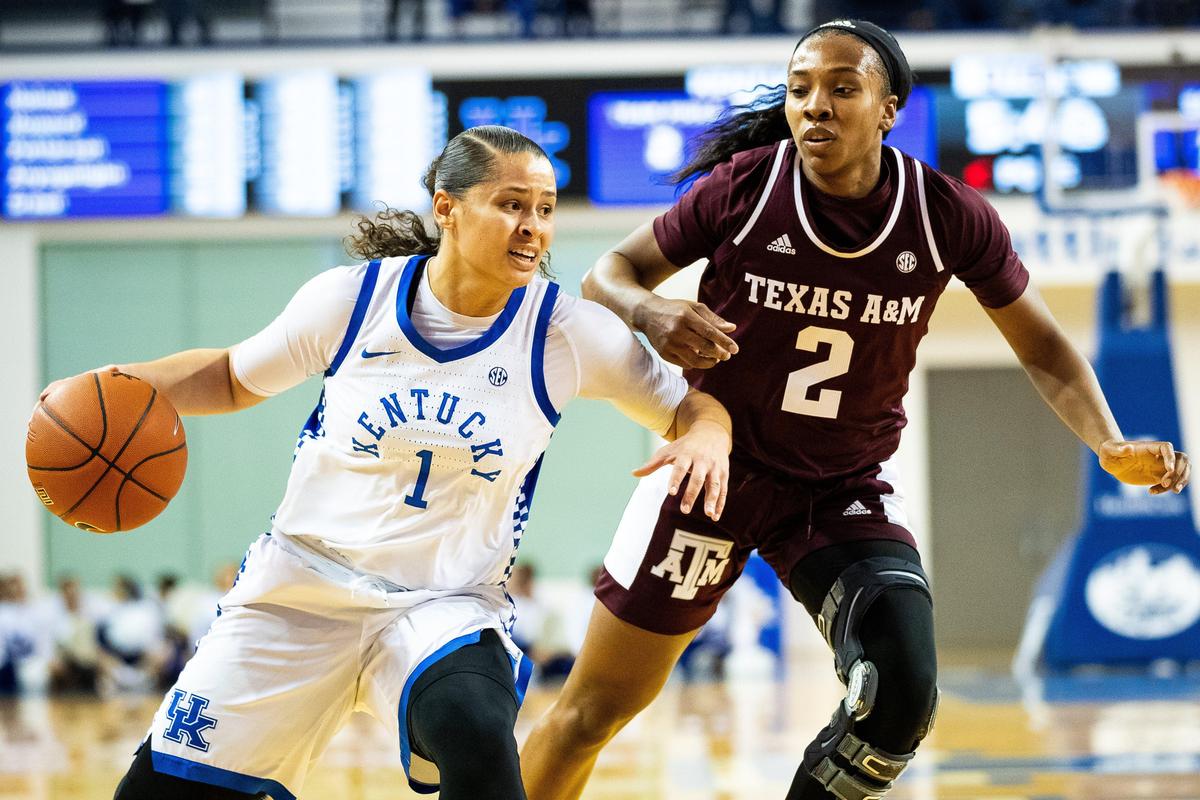 Sabrina Haines scored 15 points to go along with three assists and five rebounds for the Wildcats.