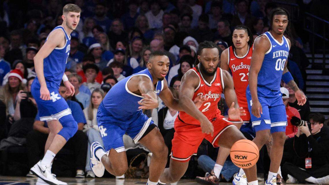 The latest Kentucky basketball comeback falls short. Cats upset by Ohio State in a rout.