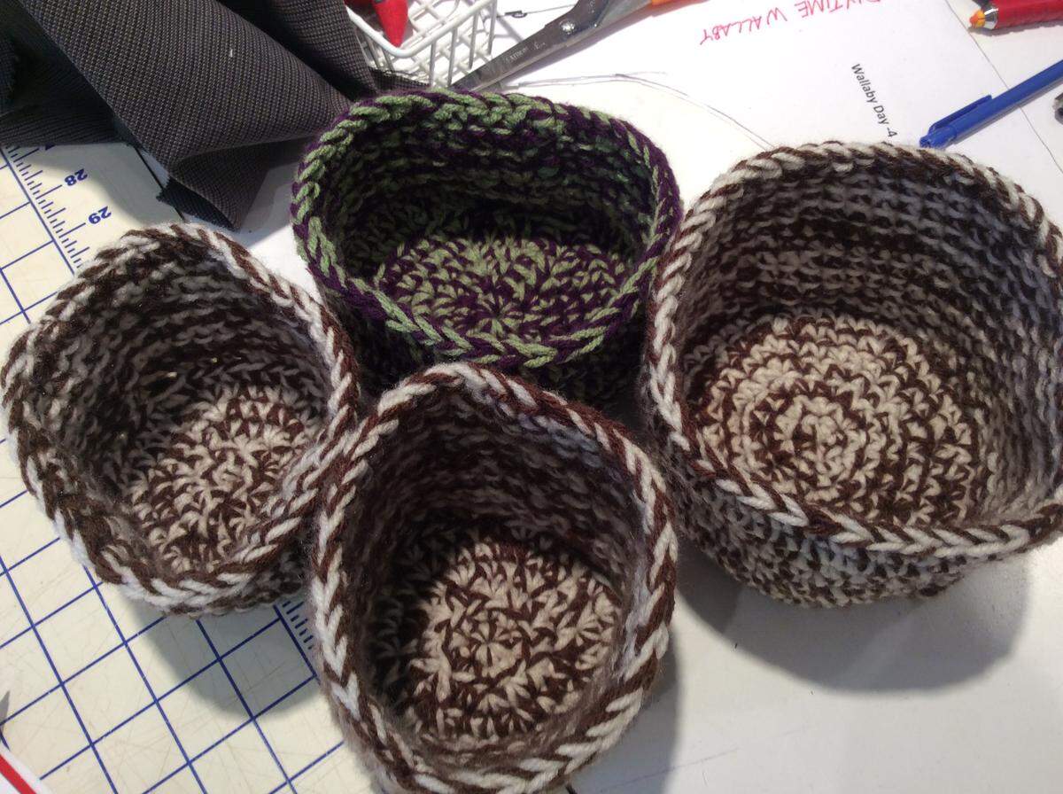 The administrative assistant for the Fine Arts Department at Transylvania University crocheted four “nests” for birds and mice left homeless by wildfires in Australia.