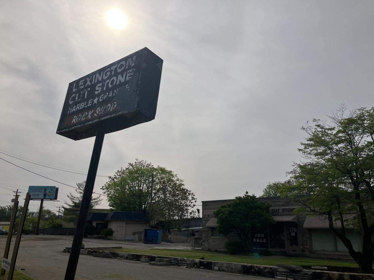 Developers want to put two five story buildings at the corner of Midland Avenue and Third Street. The property is the former Lexington Cut Stone Marble and Tile property.