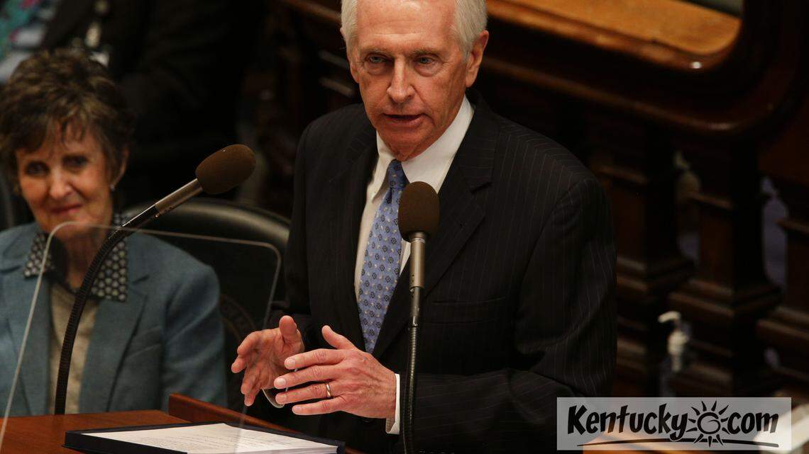 Gov. Steve Beshear delivered his State of the Commonwealth Address on Jan. 7 at the Kentucky State Capitol in Frankfort.