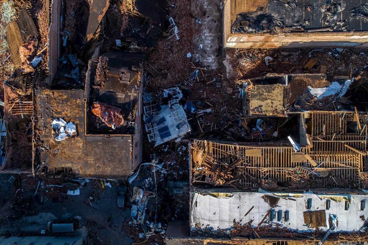 President Joe Biden said on Saturday that the federal government would provide “whatever is needed” to relief efforts.