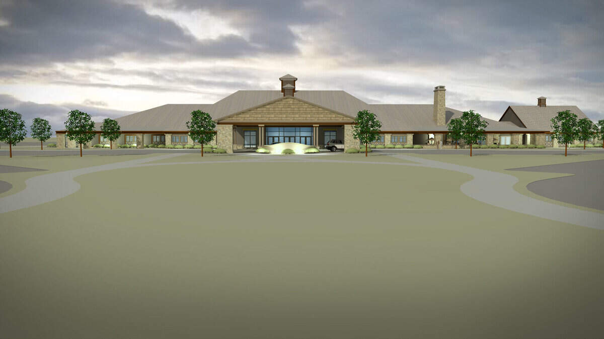 An artist rendering of the Keeneland Event Center, which the Lexington racetrack plans to build. This rendering was released by Keeneland on March 28, 2014.