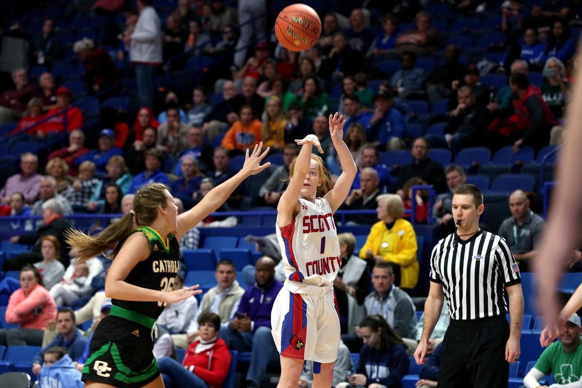 Morgan DeFoor led Scott County with 20 points on Friday.