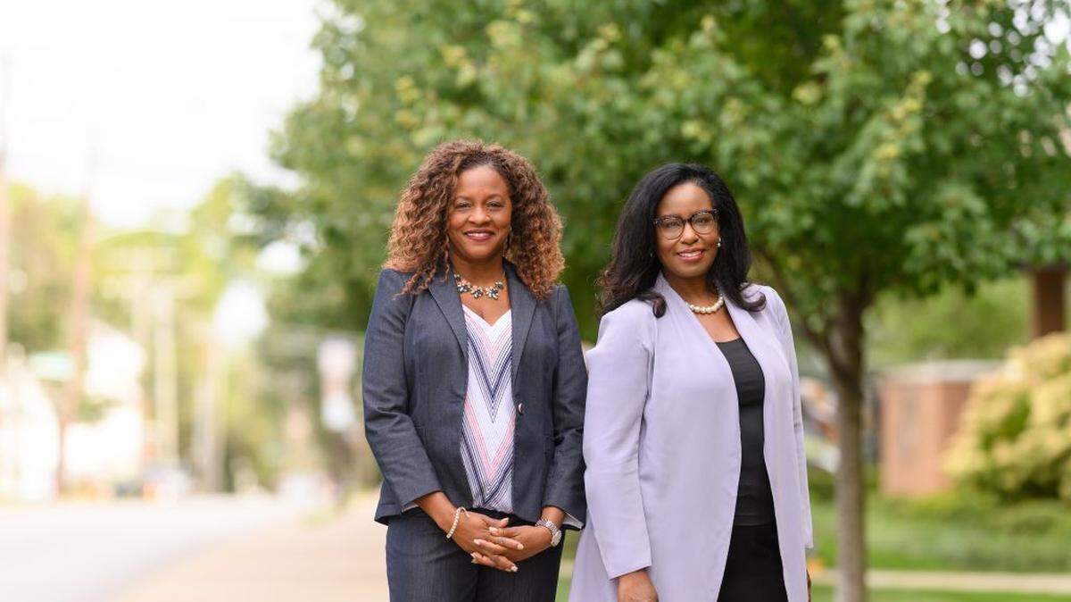 Dr. Tiffany Daniels and Lisa Higgins-Hord will co-chair the new Lexington Black Prosperity Fund recently started by the Blue Grass Community Foundation.