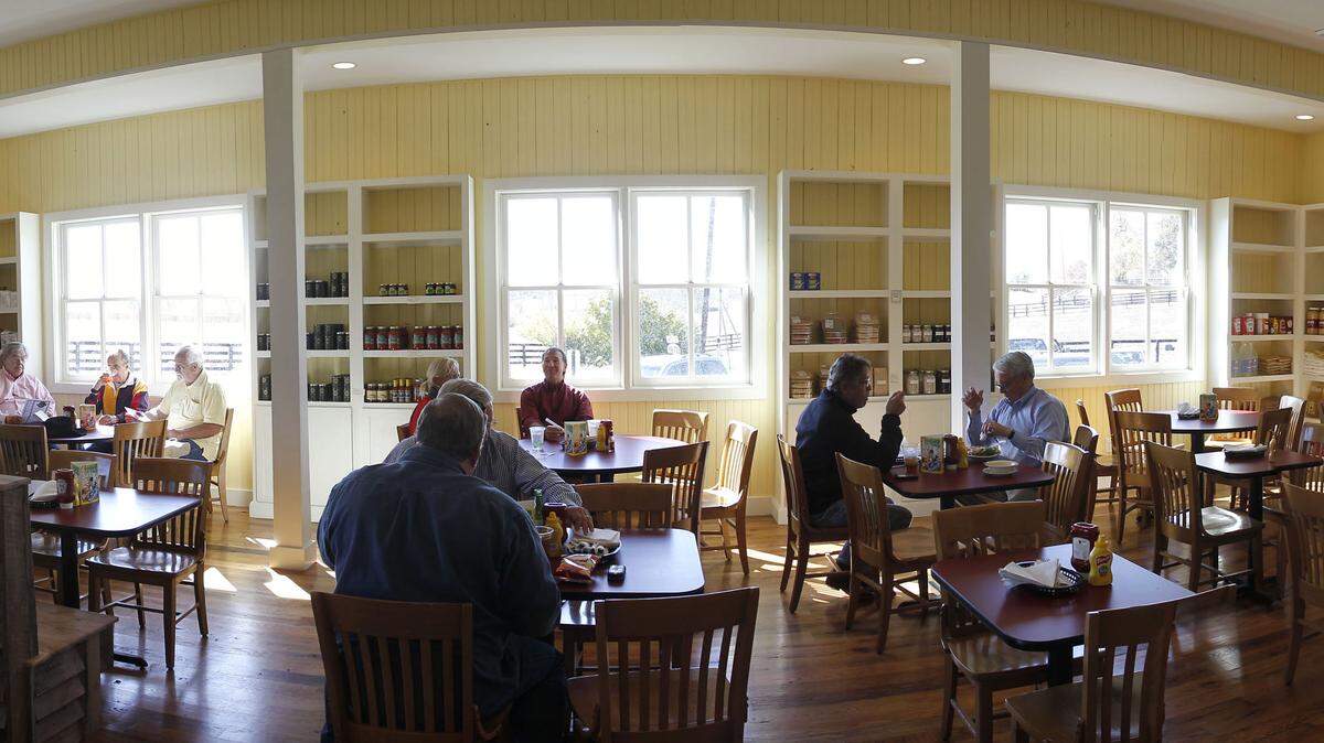 Ouita Michel, owner of the popular restaurants Holly Hill Inn and Wallace Station in Midway, has opened the Windy Corner in rural northern Fayette County with the help of Antony and Angela Beck, who wanted to create a gathering place for the workers of the farm community in the area.
