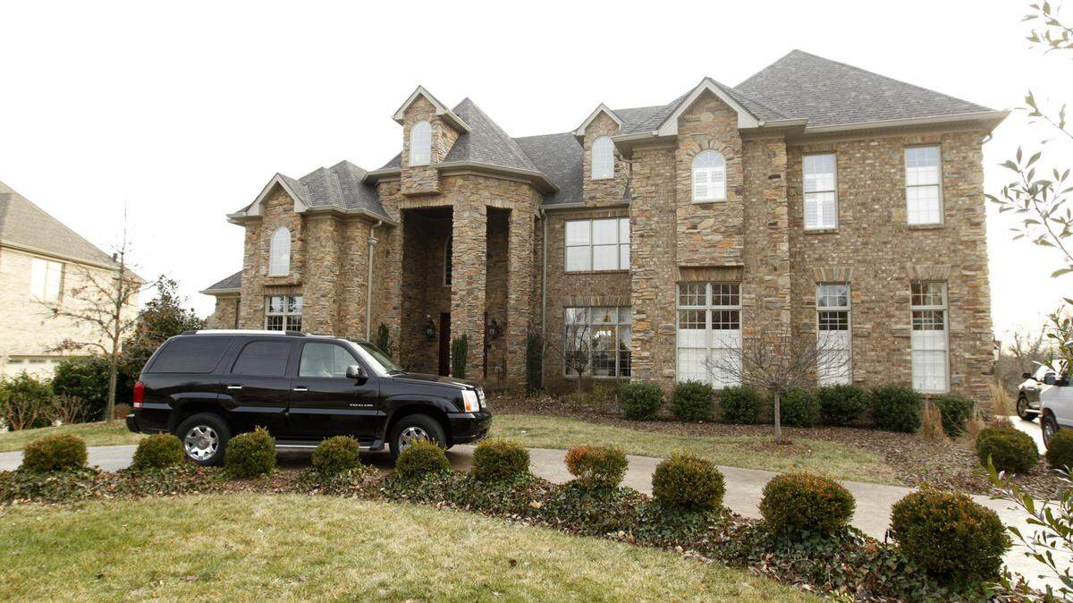 Mark and Chantel Stoops paid $1.45 million for the home at 2281 Guilford Lane. It has nearly 9,000 square feet.