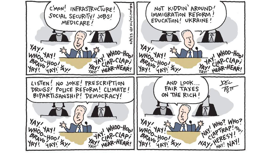 Joel Pett: The real third rail in U.S. politics