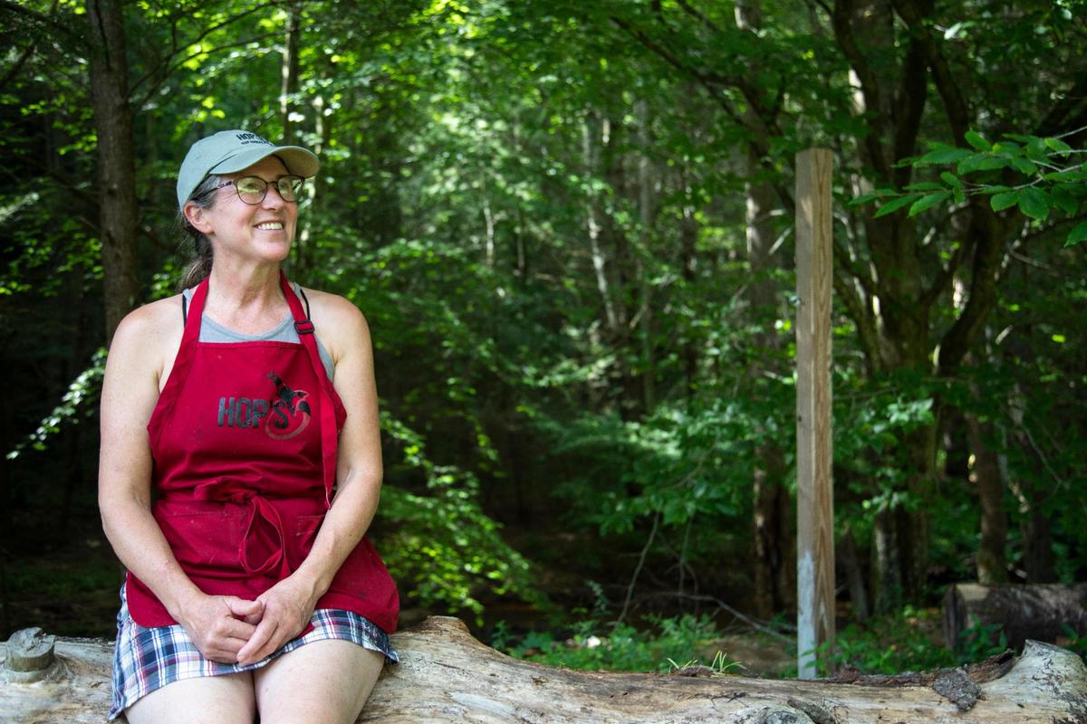 April Reefer opened Hop’s Beer Garden and Restaurant in honor of her late husband who wanted to have his dining spot in the Gorge.