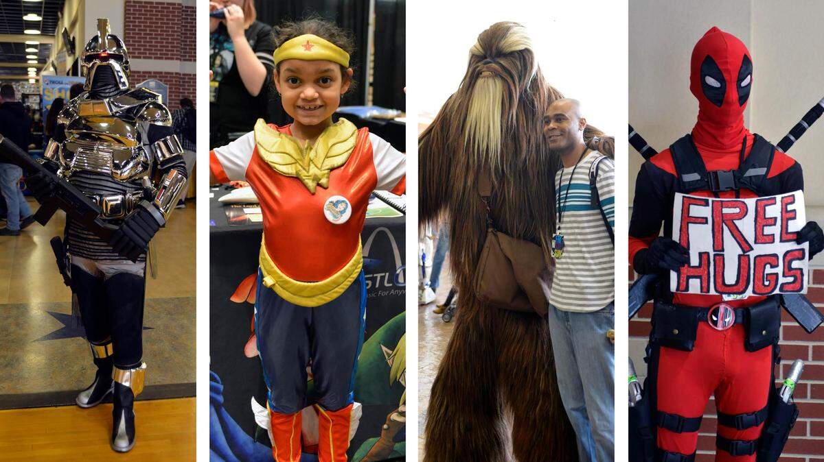 Costumes and cosplay are encouraged, and come in all ages, at Lexington Comic Con.