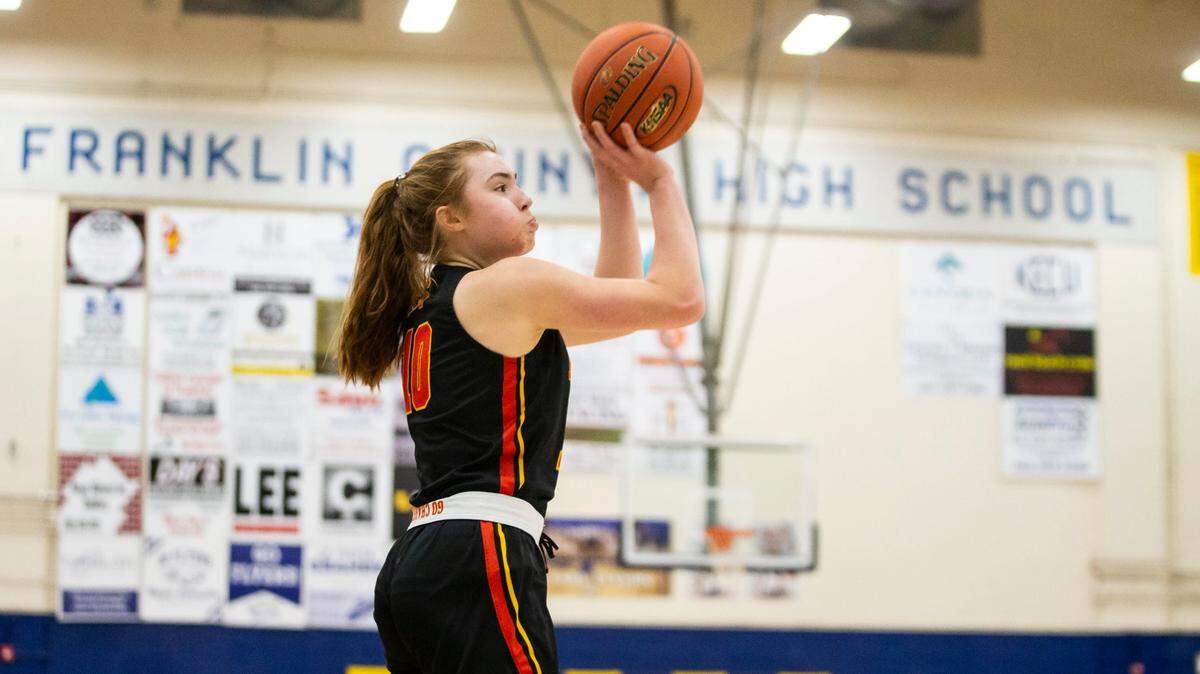 Senior Emma Egan is Bullitt East’s second-leading scorer at 13.9 points per game. The Lady Chargers moved past Anderson County and into the top five of this week’s rankings.