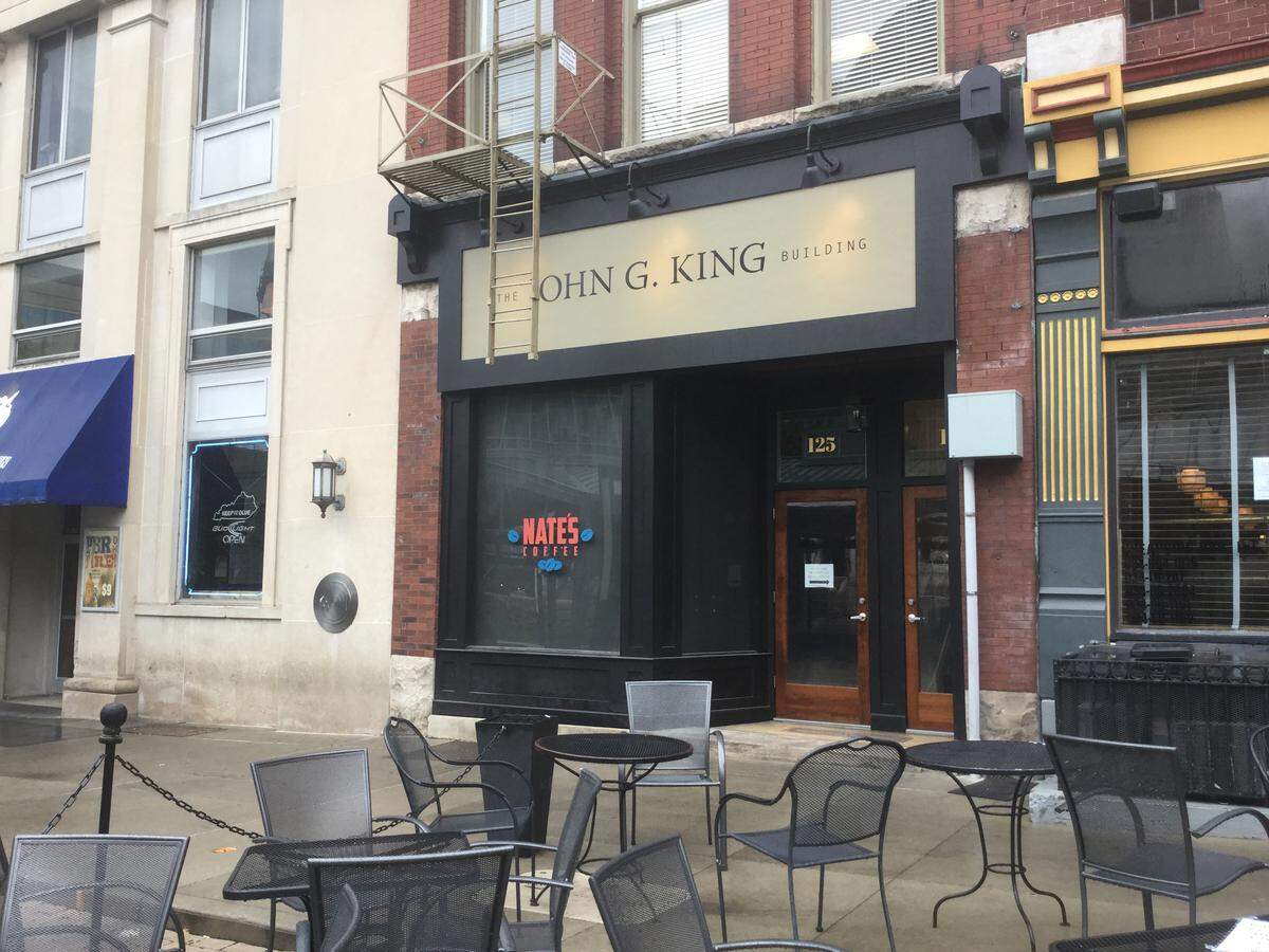 Nate’s Coffee on Cheapside, next to the Fifth Third Pavilion, has closed at least for now.