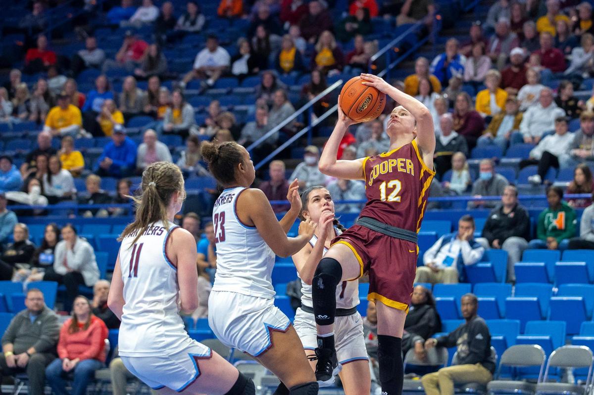 Whitney Lind (12) scored 17 points for Cooper in its 57-37 win over Pikeville.