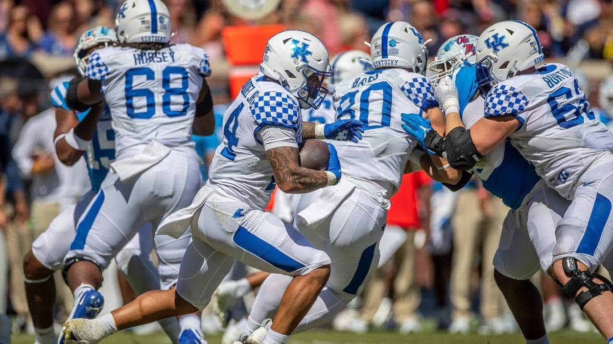 Final statistics from No. 7 Kentucky football’s 22-19 loss at No. 14 Ole Miss