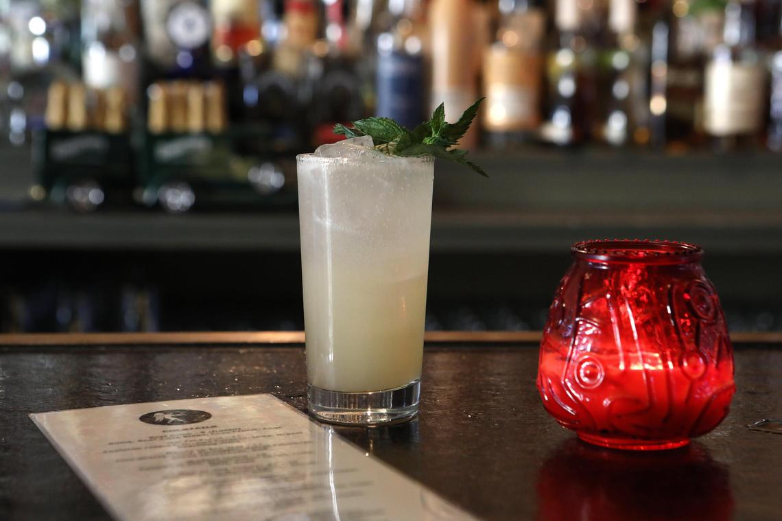 A Student Loan cocktail at Bar Ona.