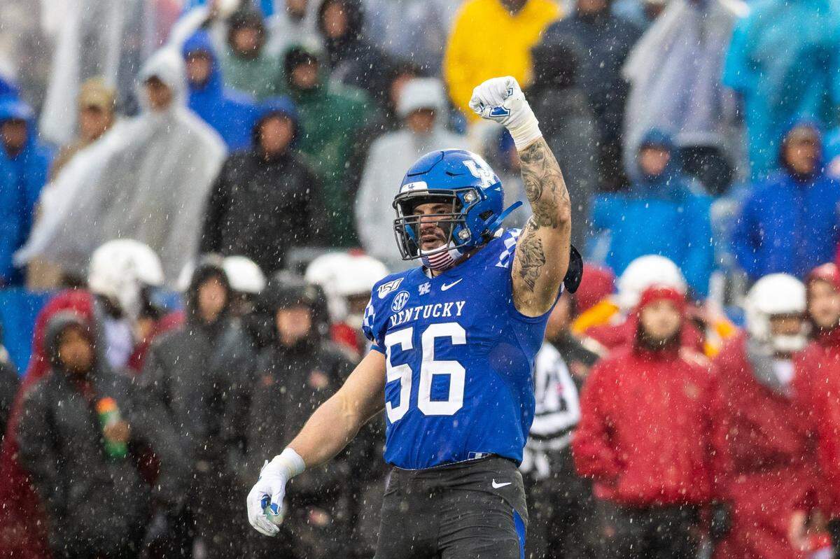 Former Mr. Football winner Kash Daniel played four seasons at Kentucky from 2016 to 2019.