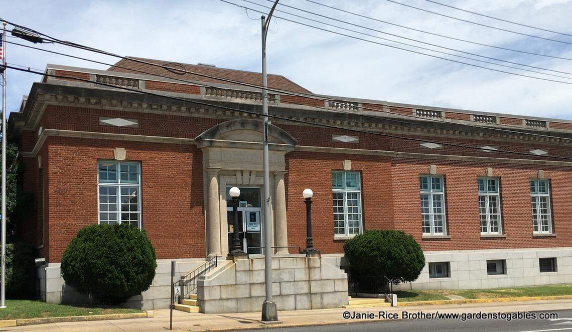 The Mayfield post office was built in 1910.