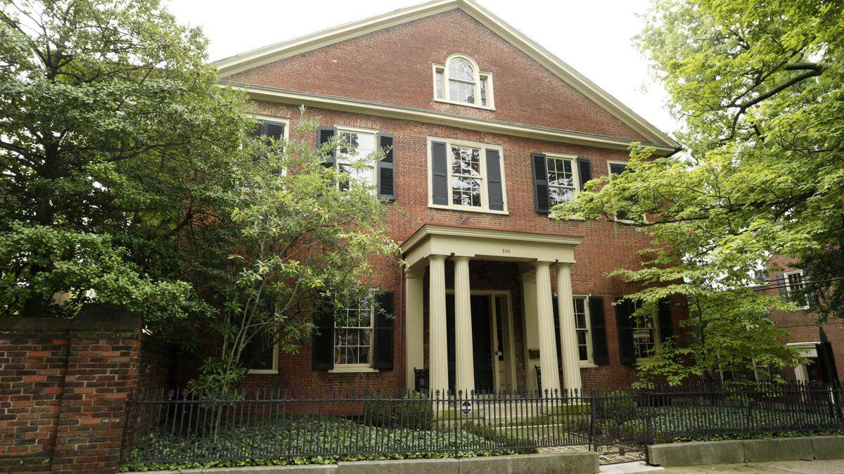 The Bodley-Bullock House., which is the headquarters for the Junior League.