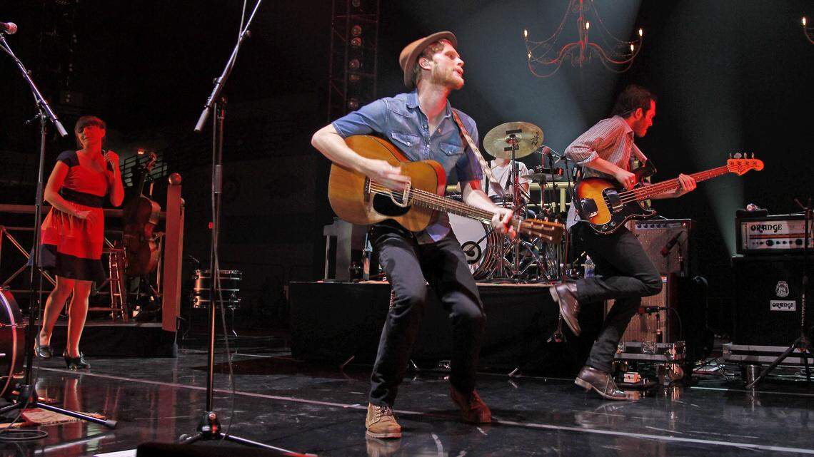 The Lumineers played Memorial Coliseum on the UK campus  on Friday October 11, 2013 in Lexington, Ky. Photos by Mark Cornelison | Staff