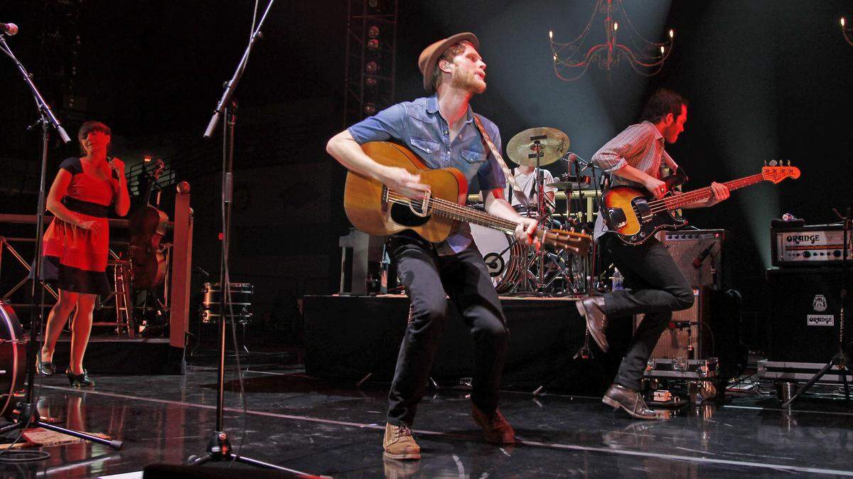 The Lumineers played Memorial Coliseum on the UK campus  on Friday October 11, 2013 in Lexington, Ky. Photos by Mark Cornelison | Staff