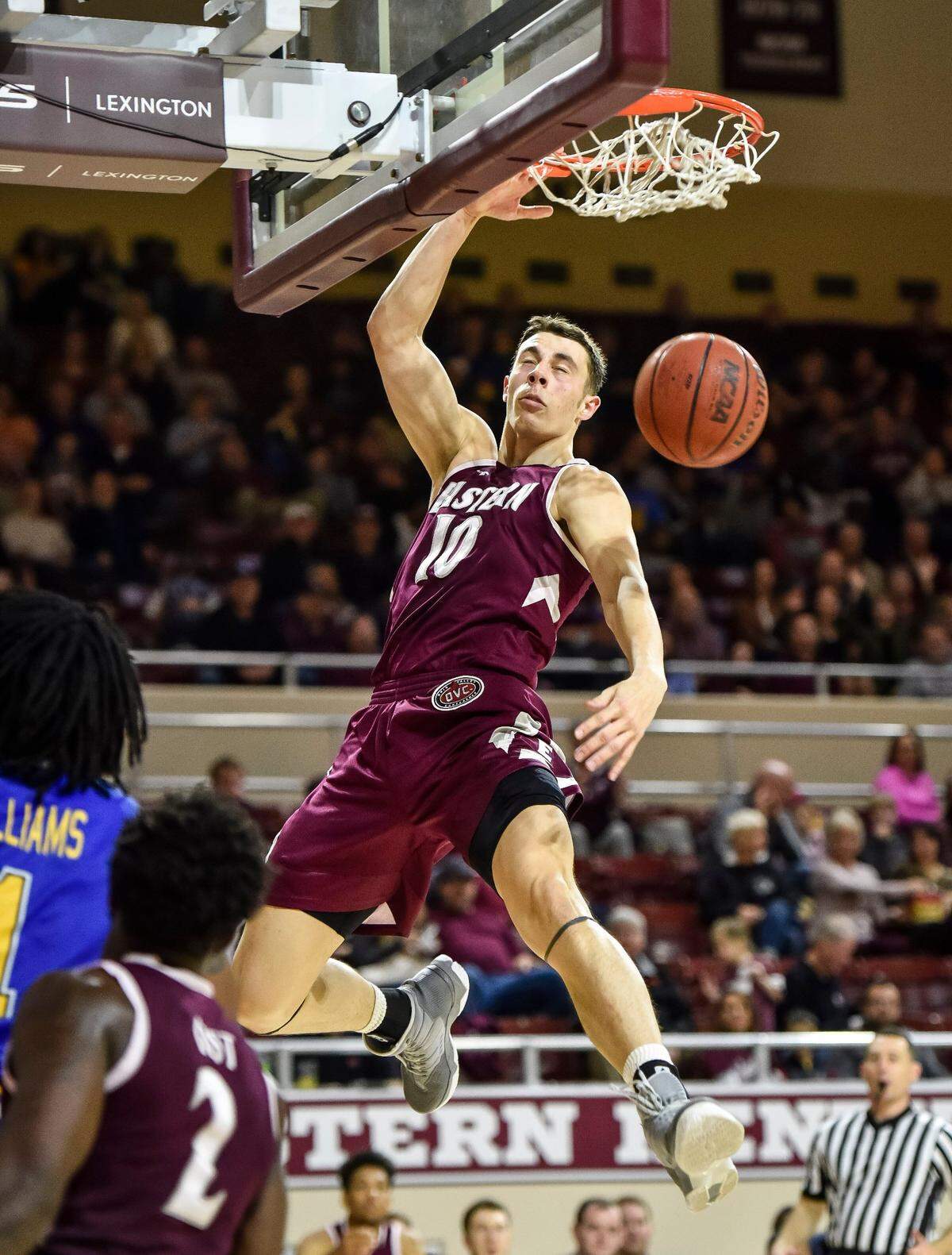 Eastern Kentucky senior Nick Mayo has been an All-Ohio Valley Conference First Team selection each of his first three seasons with the Colonels.