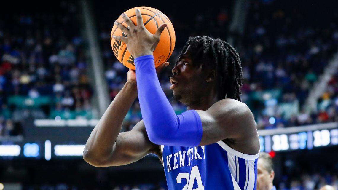 Kentucky forward Chris Livingston averaged 6.3 points and 4.2 rebounds per game as a freshman for the Wildcats this past season.