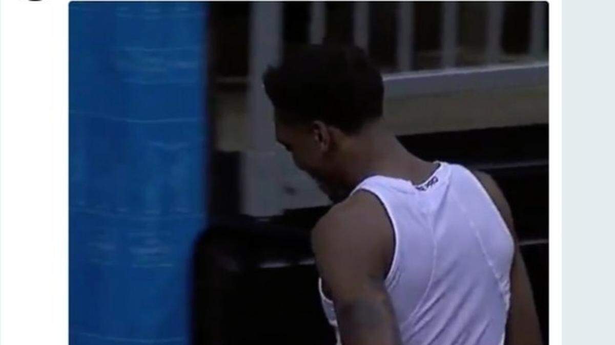 Malik Monk had to head back to the locker room during Tuesday’s Charlotte Hornets game when he forgot his jersey.