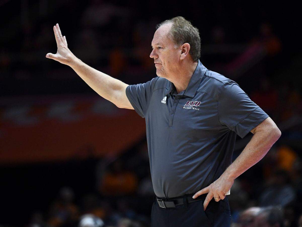 Eastern Kentucky women’s coach Greg Todd, who previously led Transylvania and Morehead State, is 33-30 in two seasons with the Colonels.