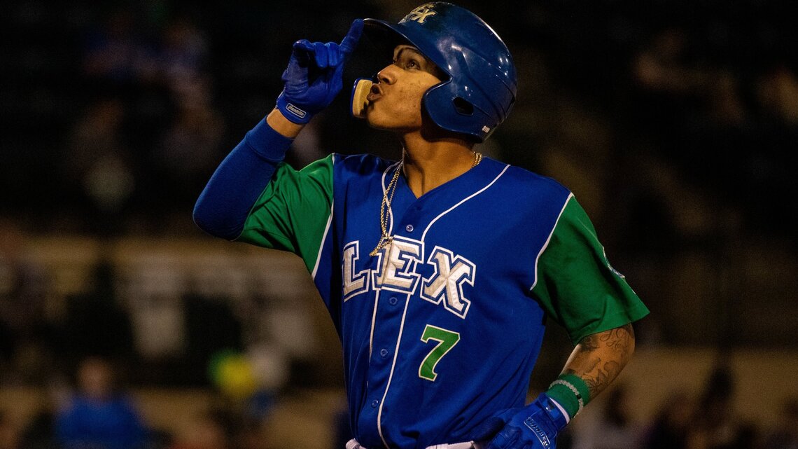 Legends score three in ninth to win championship series opener