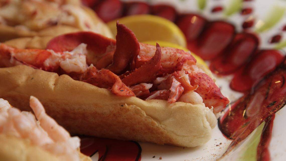 A Maine lobster roll at Clawdaddy’s will set you back $16, but the portions are generous.  