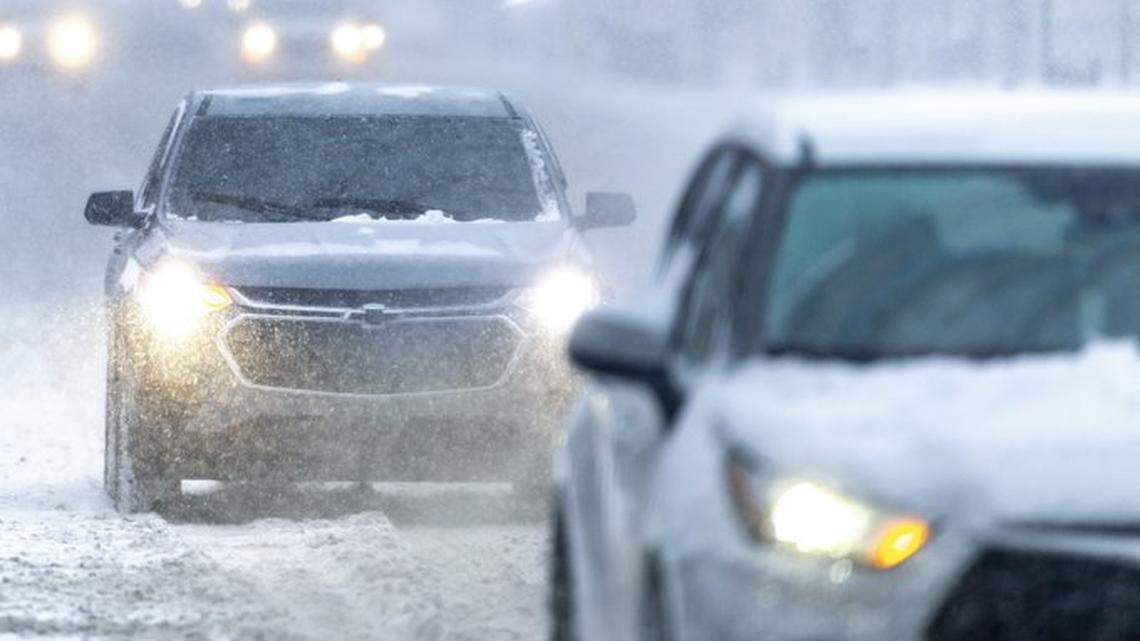 Roads becoming impassable in Kentucky. How to drive on black ice if you must go out