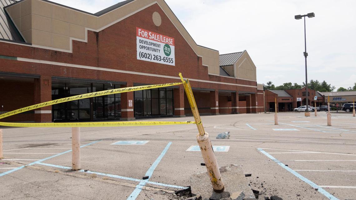 The city of Versailles has plans to buy an old Kroger location to be used as a family entertainment center in Woodford County, Ky., Wednesday, July 6, 2022.