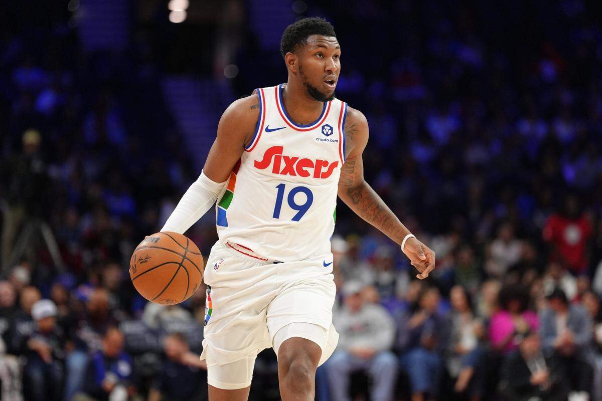 Justin Edwards was not chosen in the 2024 NBA draft but carved out a role in the Philadelphia 76ers’ regular rotation as a rookie.