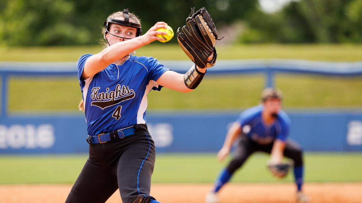 Lexington Catholic’s Abby Hammond went 30-6 with a 0.75 ERA in the circle last season and was also a terror at the plate, hitting 12 homers and driving in 41 runs.