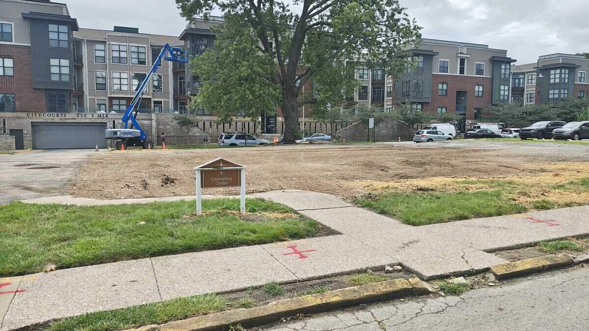 The building at 240 Rodes Avenue has been completely demolished by Calvary Baptist Church. The Bluegrass Trust for Historic Preservation says the building was the last remaining of the 20th century Rodes subdivision.