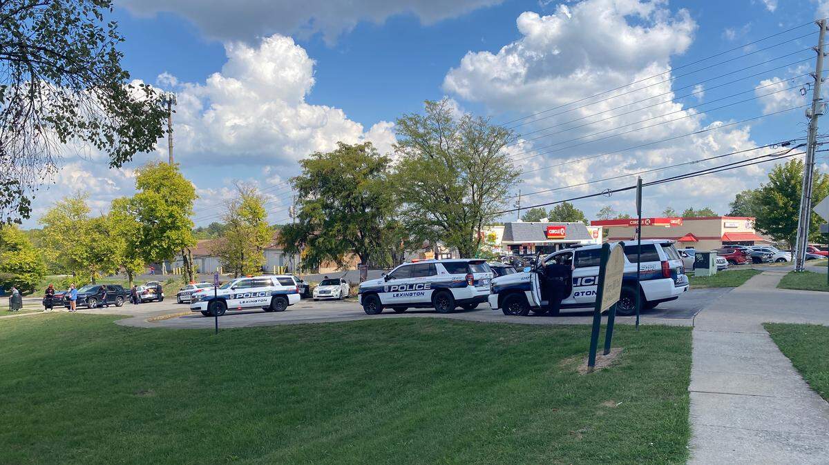 The Lexington Police Department were called to Berry Hill Park Saturday afternoon, when a man armed with a rifle and a hammer smashed a speaker and then barricaded himself in a home.