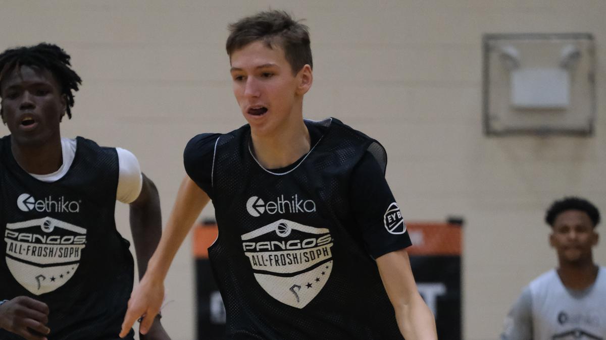 Matas Buzelis jumped in the class of 2023 basketball rankings after a breakout year in 2021.