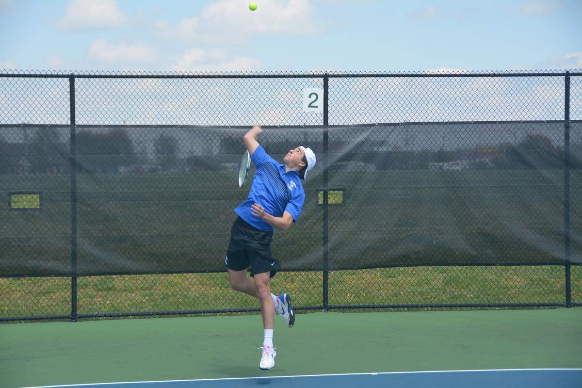 Levi Messner did not take up tennis until he was in eighth grade, playing with a racket his father used in college.