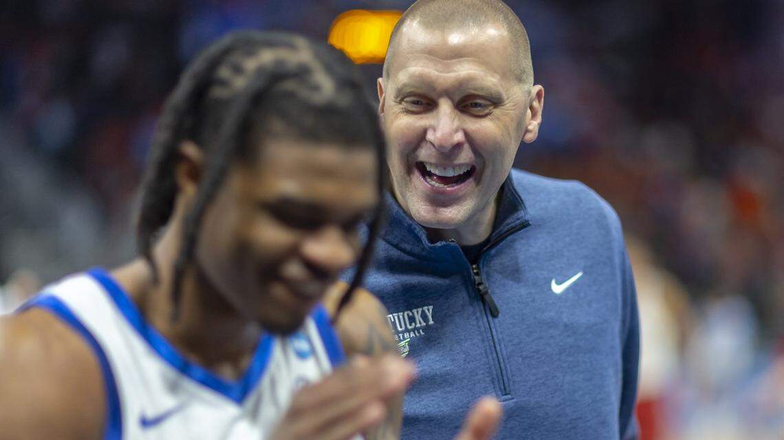 The pressure was on, but when the smoke cleared Kentucky’s Mark Pope was still standing