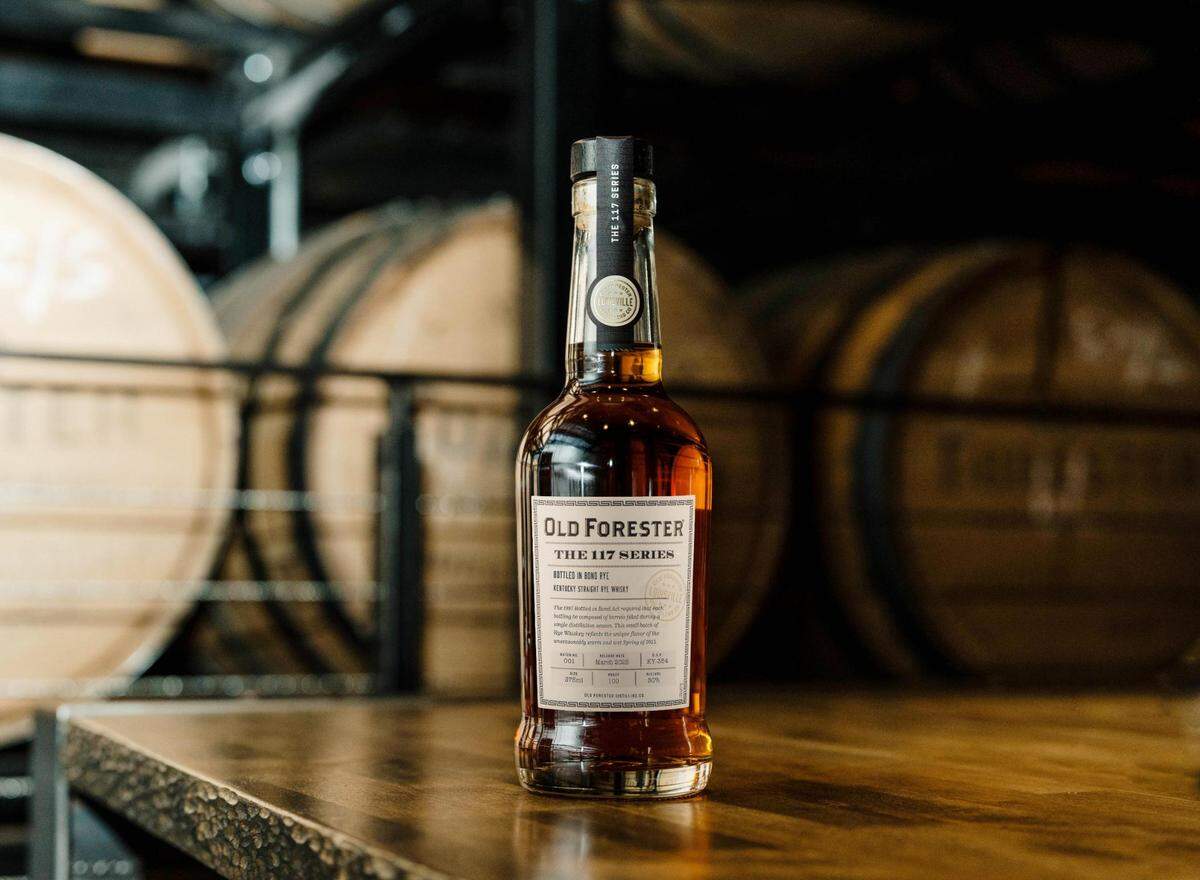 Old Forester has released its first bottled in bond rye whisky as part of the Old Forester 117 series.