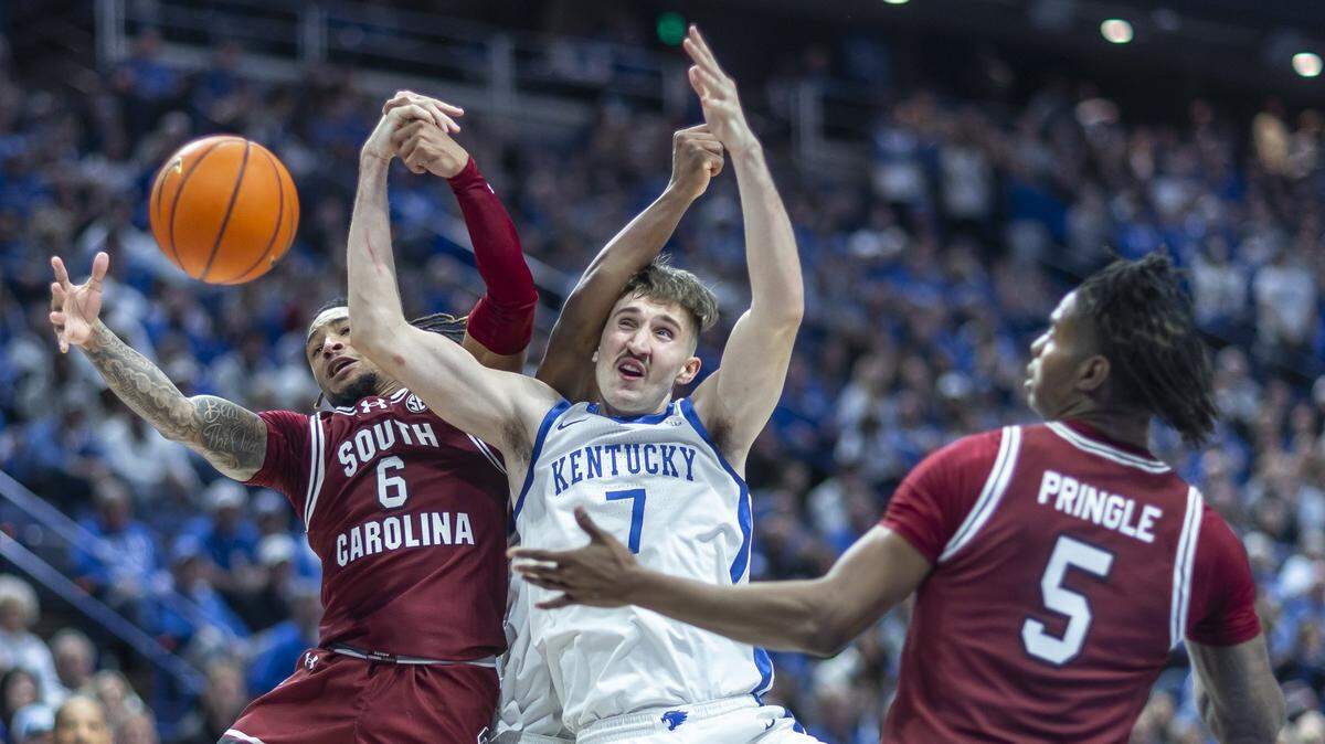 Box score from No. 14 Kentucky basketball’s 80-57 SEC win against South Carolina