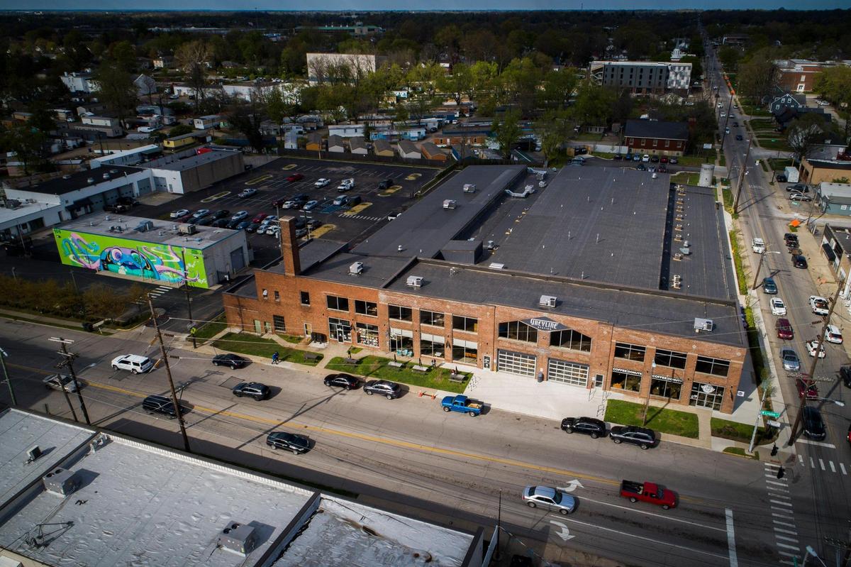 Greyline Station and at the Julietta Market at 101 West Loudon Avenue in Lexington, Ky., Thursday, April 15, 2021. The 65,000-square-foot repurposed bus station is now home to a variety of retail stores, a radio station, restaurants and a market.